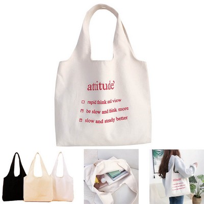 Reusable Vest 12OZ Canvas Cotton Tote Bag