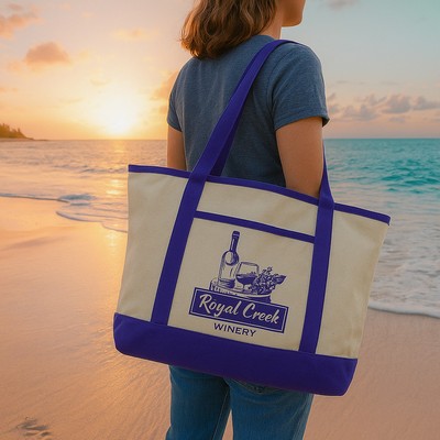 Canvas Deluxe Beach Bag
