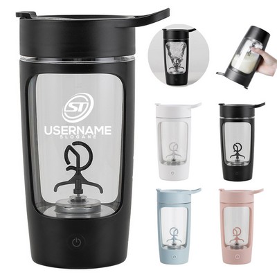 Custom Premium USB Electric BPA Free Protein Shakers Bottle