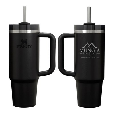 30 Oz. Stanley® Drinkware Quencher H2.0 Flowstate™ Tumbler in Black